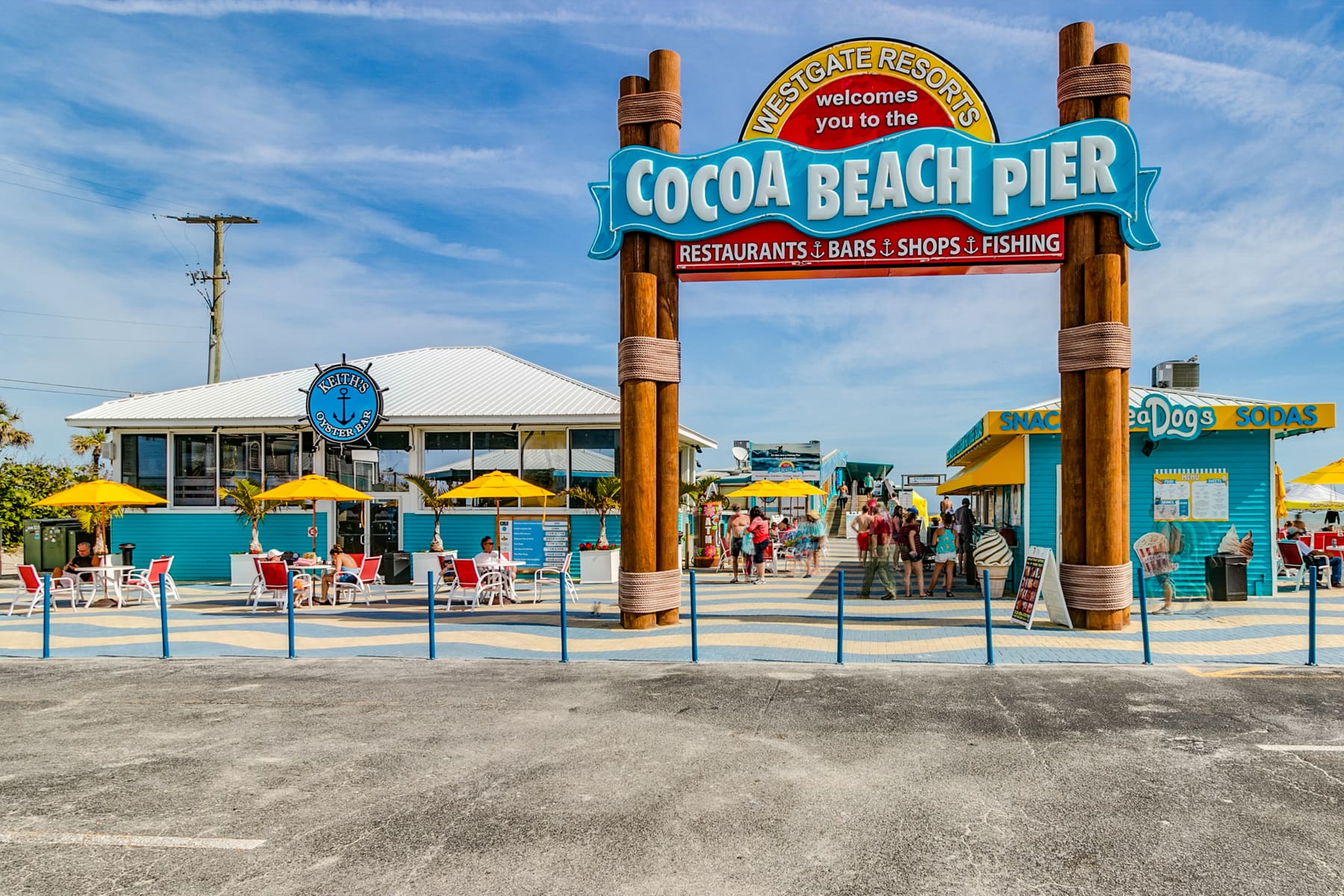 Cocoa Beach Pier entrance
